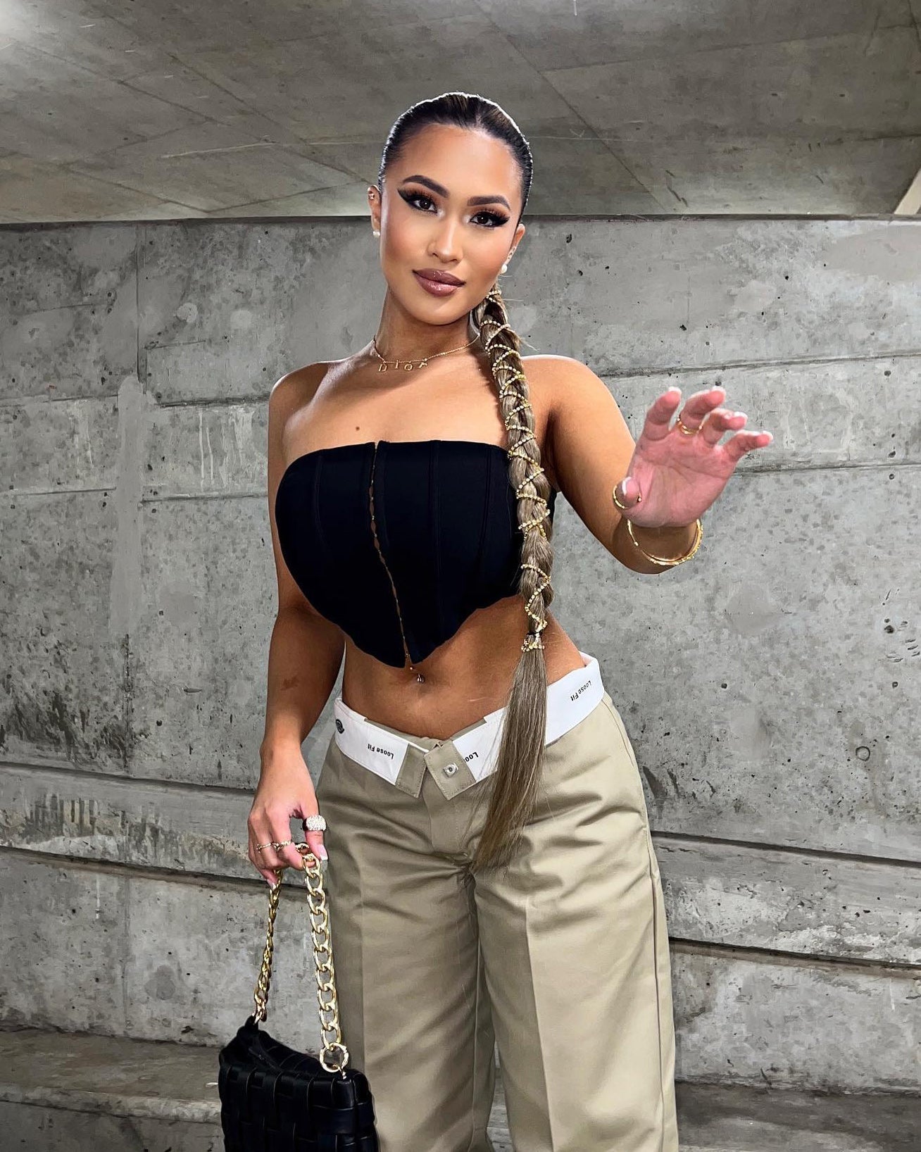 Dickies Super Baggy Loose Fit Work Pants Khaki