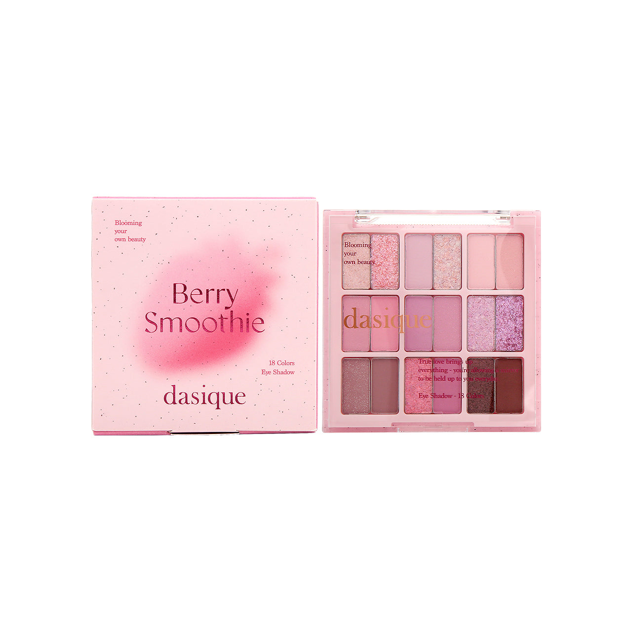 Dasique Vegan Shadow Palette #18 Berry Smoothie 7g