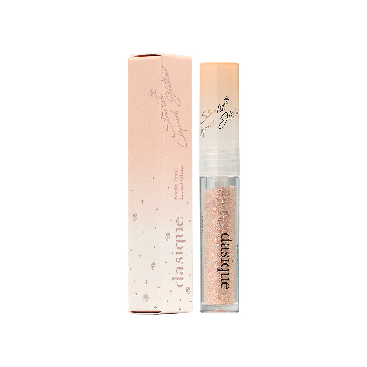 Disique Jewel Liquid Glitter #05 Light Peach 1pc