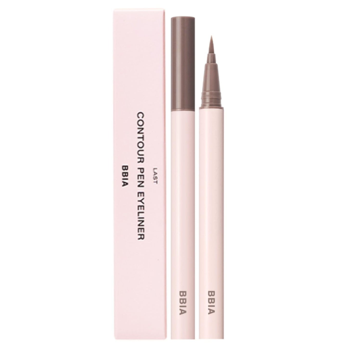BBIA Last Contour Pen Eyeliner – Perfectly Outlined Eyes, Under Eye Shadow Liquid Pen Eye Liner, Real Skin Finish, In-depth Eye Makeup, Transparent Shading Eyeliner with Fine Brush, Korea Makeup