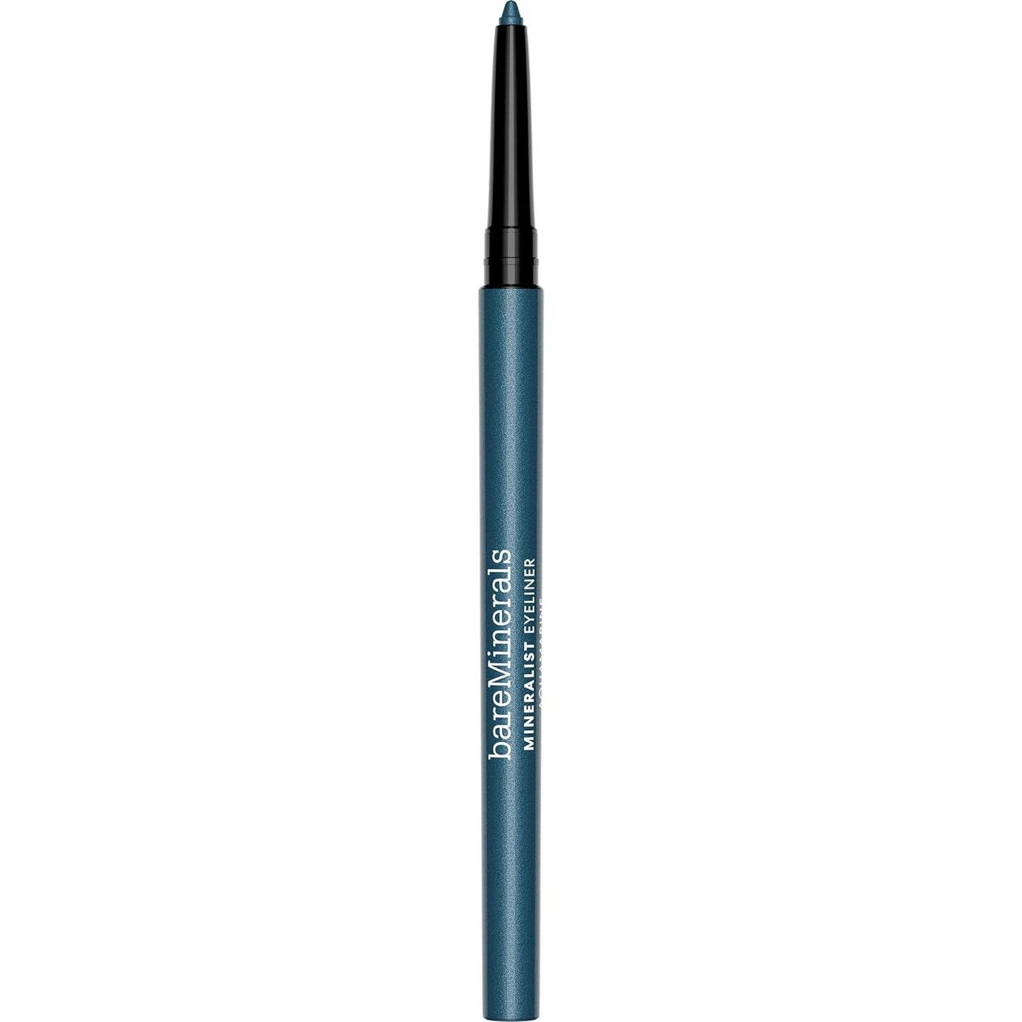 bareMinerals Mineralist Lasting Eyeliner, Mineral-Based Waterproof Eyeliner, Long-Lasting Blendable Color, Safe for Waterline, Retractable, Vegan