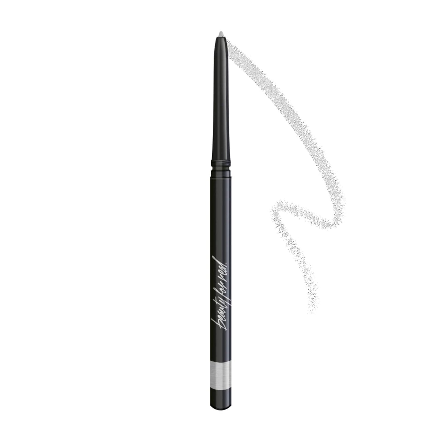 Beauty For Real I-Line 24-7 Eyeliner, Totally Titanium - Striking Silver Metallic - Long-Wearing, Waterproof Gel Formula - Safe for Sensitive Eyes & Contact Lens Wearers - 0.01 oz