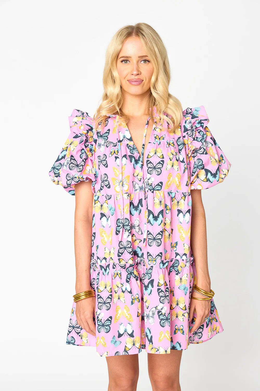(Buddylove) Ensley Feelin' Butterflies Dress