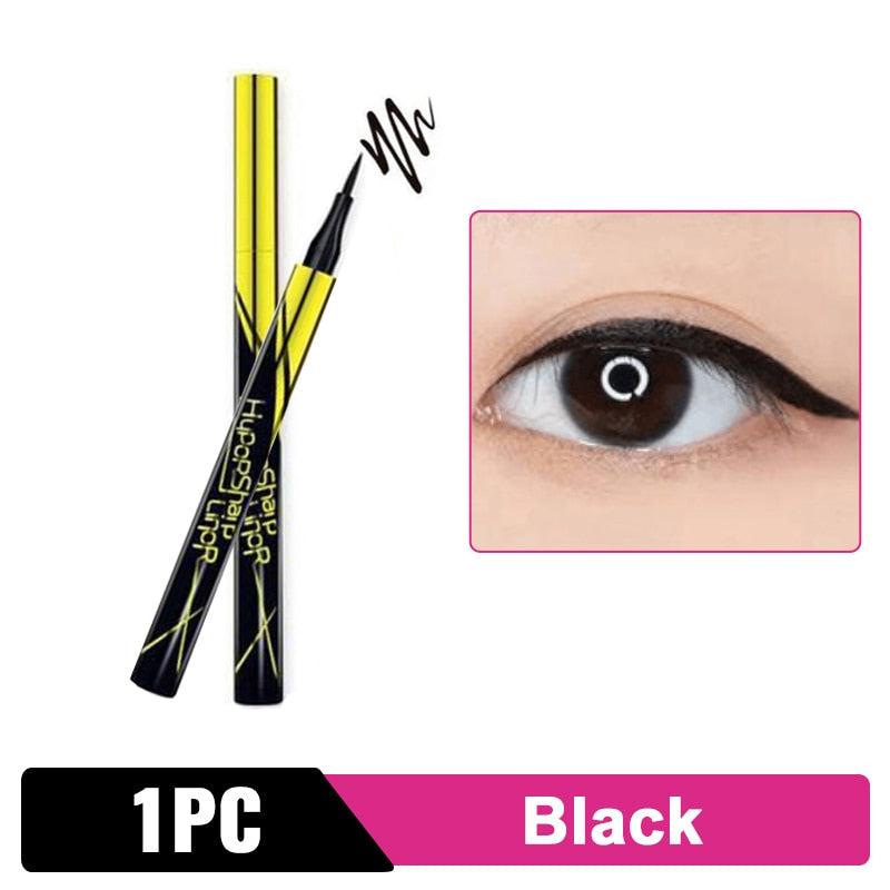 Black Liquid Waterproof Eyeliner Pencil 36H