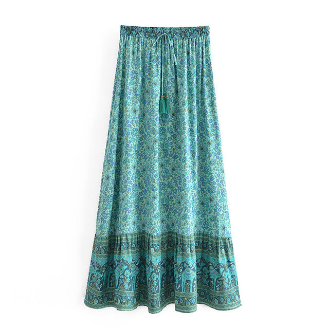 Hippie Women Long Skirt