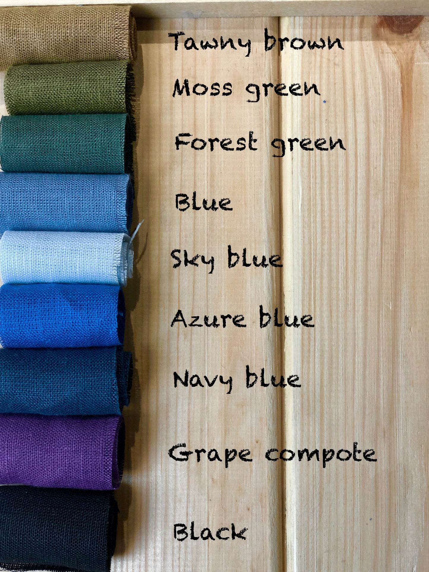 Blue Linen Jacket with Pockets - Oversized Linen Cardigan - Long Olive Linen Coat