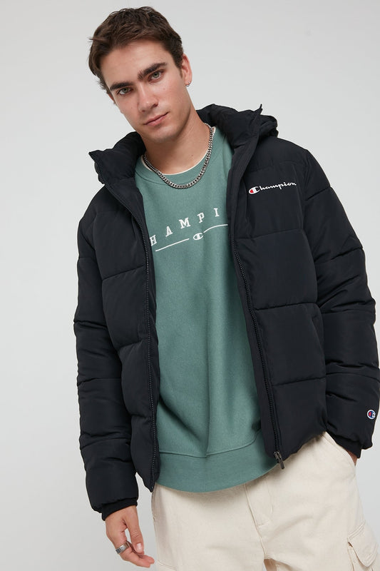 Champion Rochester Puffer Jacket Black