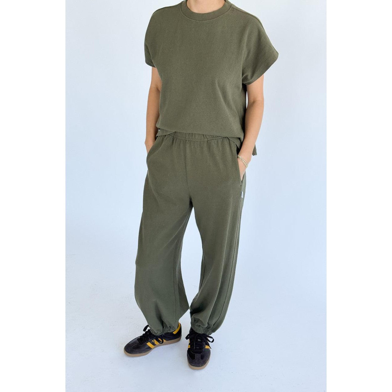 Balloon Pants | Olive Green