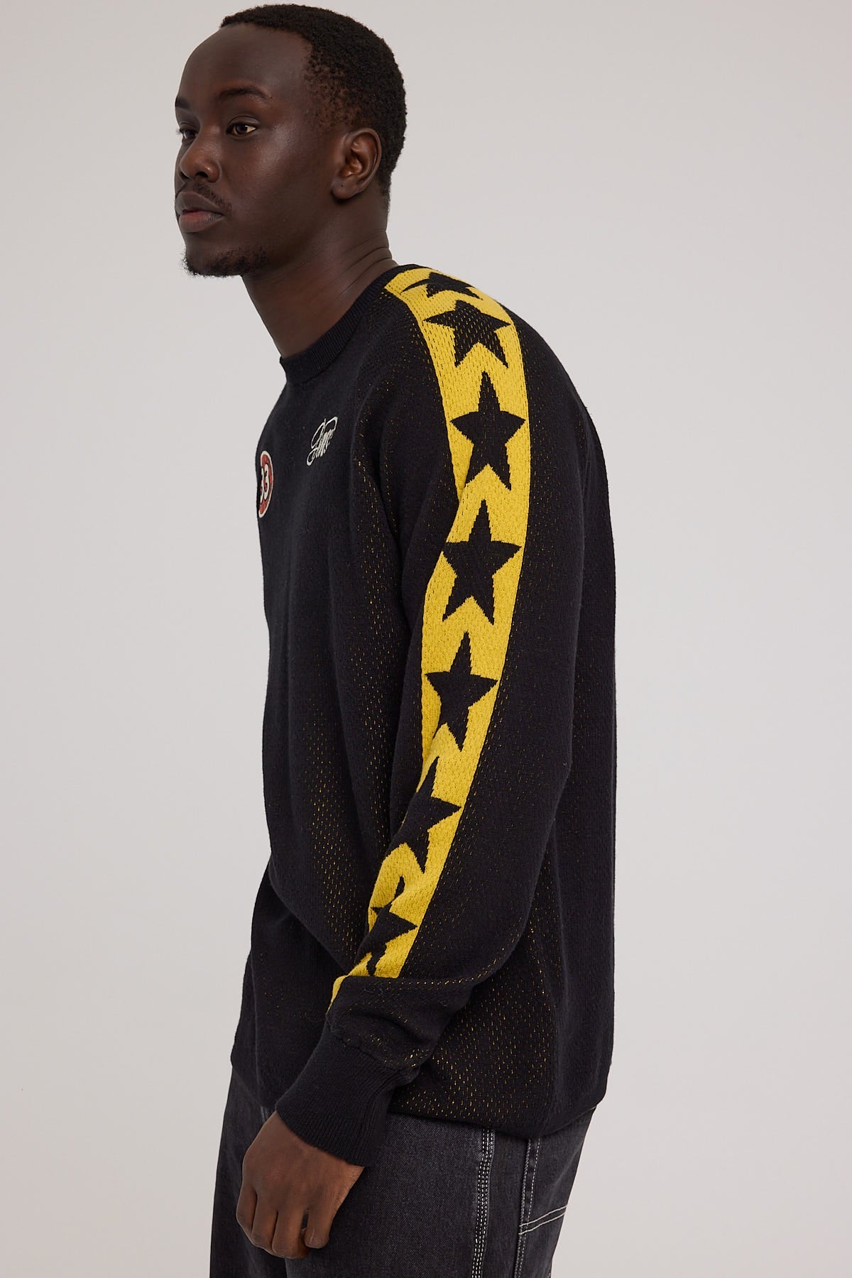 Deus Ex Machina Super Nova Moto Knit Black