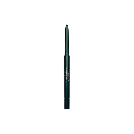 Clarins Waterproof Eye Pencil | Award-Winning | Highly Pigmented and Long-Wearing | Includes Retractable Tip, Built-In Sharpener and Smudger For Smoky Eye Looks | 0.01 Ounces