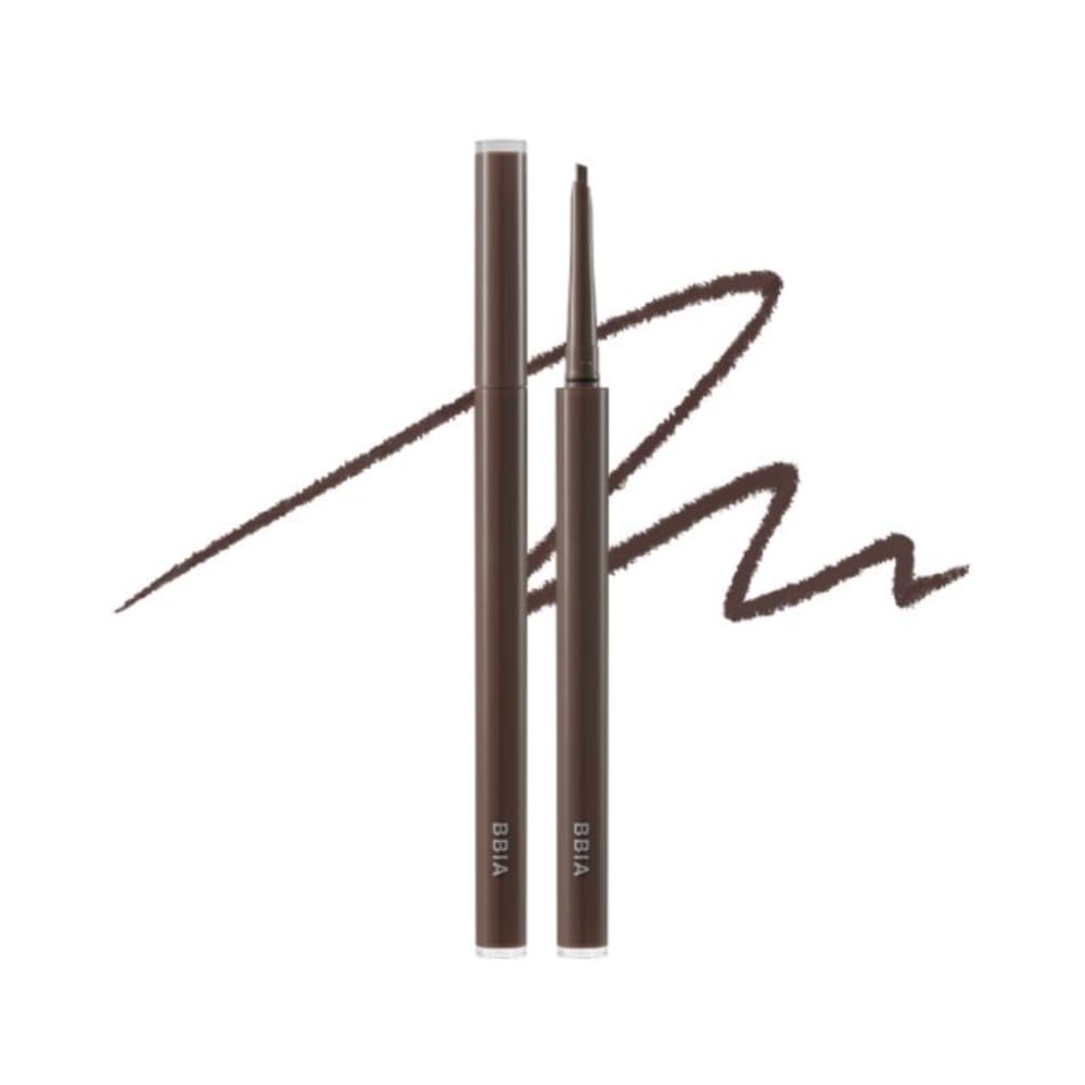 BBIA Last Auto Gel Eyeliner SLIM 5 Color – Ultra-Fine Waterproof Gel Eye Liner Pencil, Smudge Proof, Longwear, Easy Drawing with Smooth Sliding Texture, Korea Eye Makeup (S2 JAZZ SLIM R)
