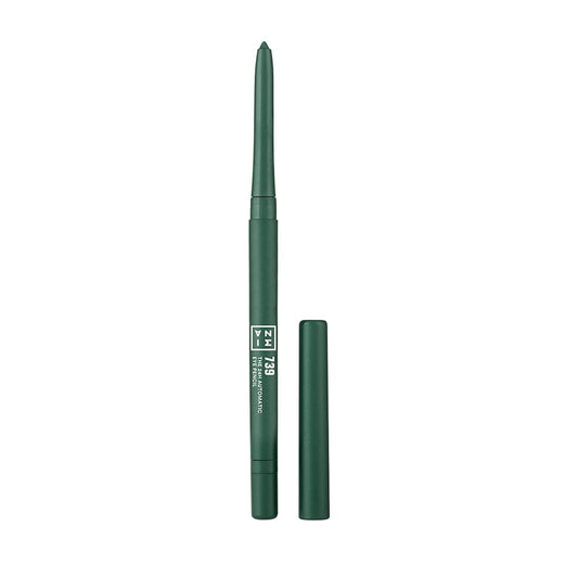 3INA The 24H Automatic Eye Pencil 739 - Highly Pigmented Formula - Waterproof - Easy To Apply - Retractable Tip - Creamy Long-Wear Texture - Achieve A Perfect Finish - Lasts All Day - 0.011 Oz
