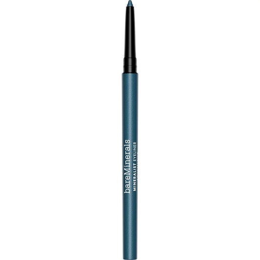 bareMinerals Mineralist Lasting Eyeliner, Mineral-Based Waterproof Eyeliner, Long-Lasting Blendable Color, Safe for Waterline, Retractable, Vegan