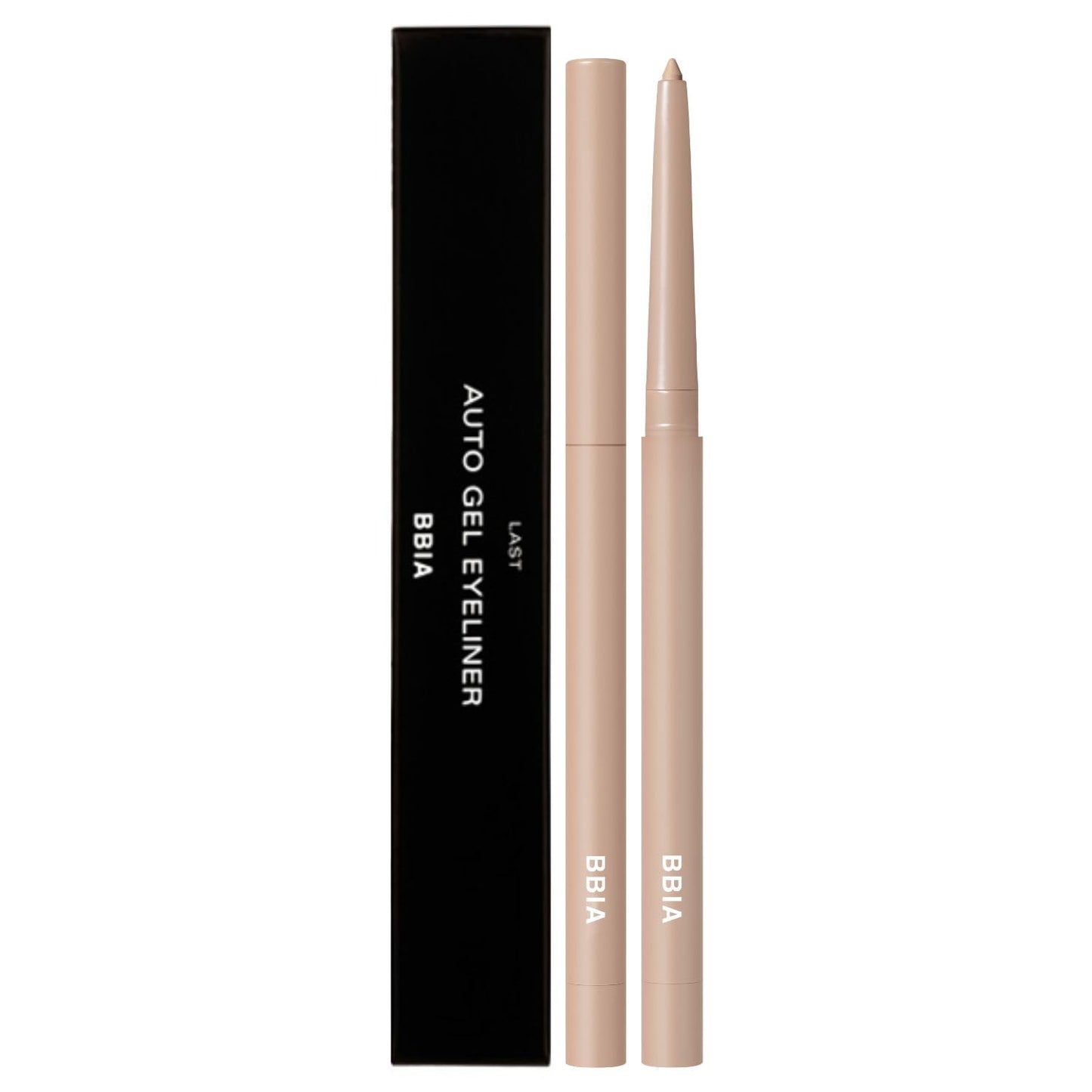 BBIA Last Auto Gel Eyeliner 15 Color – Multi-Use Longwear & Waterproof Eyeliner, Easy Drawing with Smooth Texture, Smudge-Resistant, Shadow & Glitter Eye Liner, Korea Eye Makeup (13 PEANUT BEIGE)