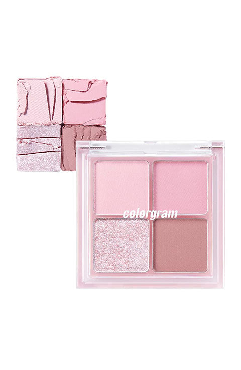 COLORGRAM Shade Re-forming Quad Palette- 4Color - Palace Beauty Galleria