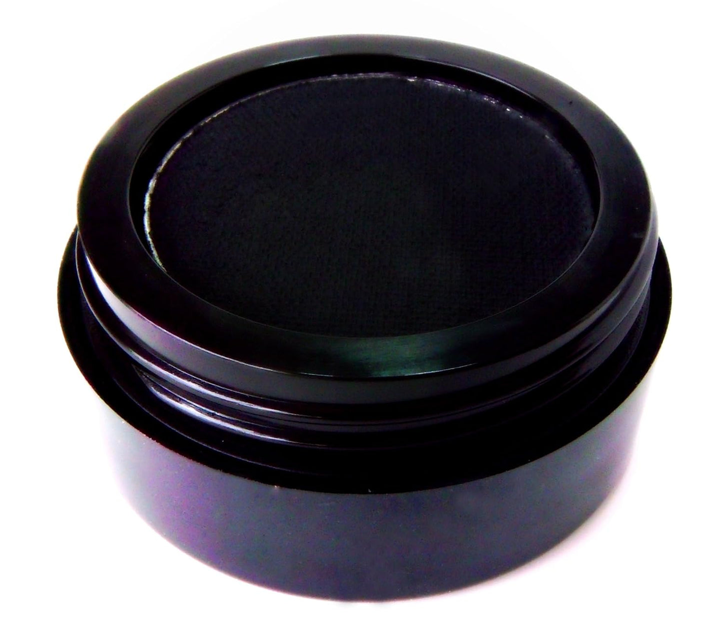 Black Matte Cake Eyeliner & Pressed Eyeshadow, Water Activated Powder; Gluten & Cruelty Free