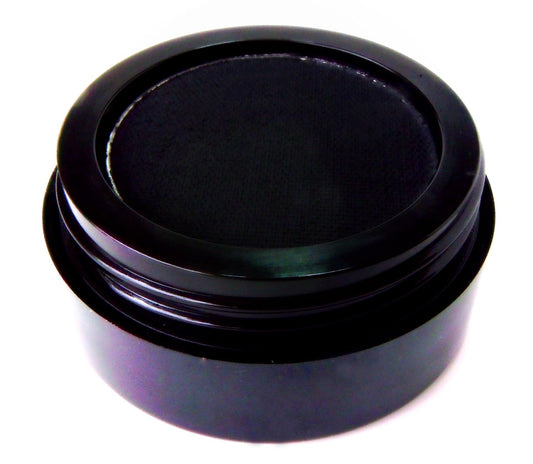 Black Matte Cake Eyeliner & Pressed Eyeshadow, Water Activated Powder; Gluten & Cruelty Free