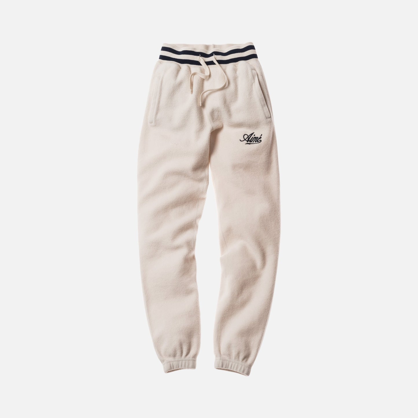 Aimé Leon Dore Reverse Fleece Pant - Natural / Midnight