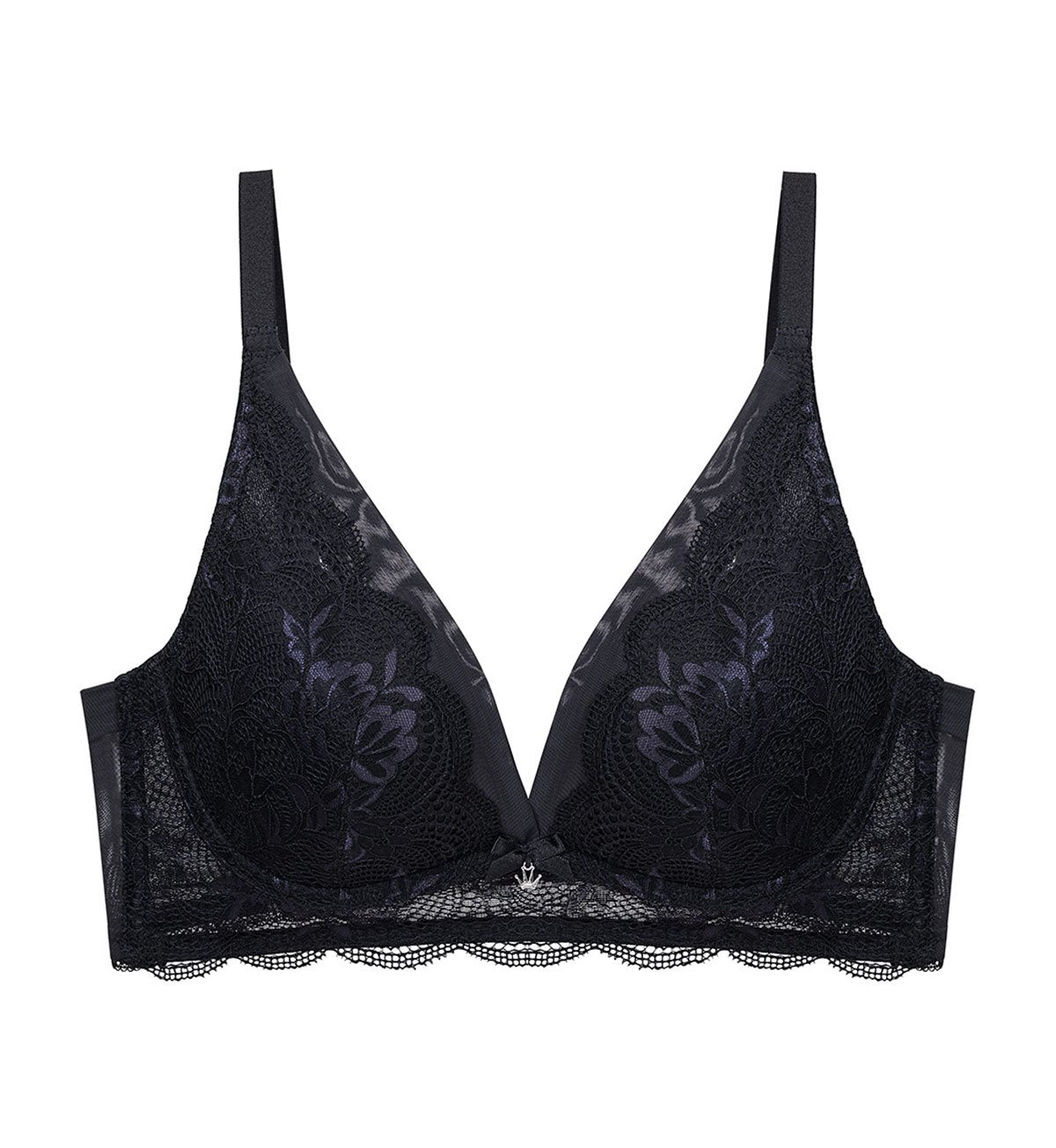 AQUA FREESIA PLUNGE WIREFREE PUSH UP BRA