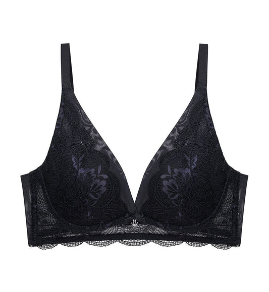 AQUA FREESIA PLUNGE WIREFREE PUSH UP BRA