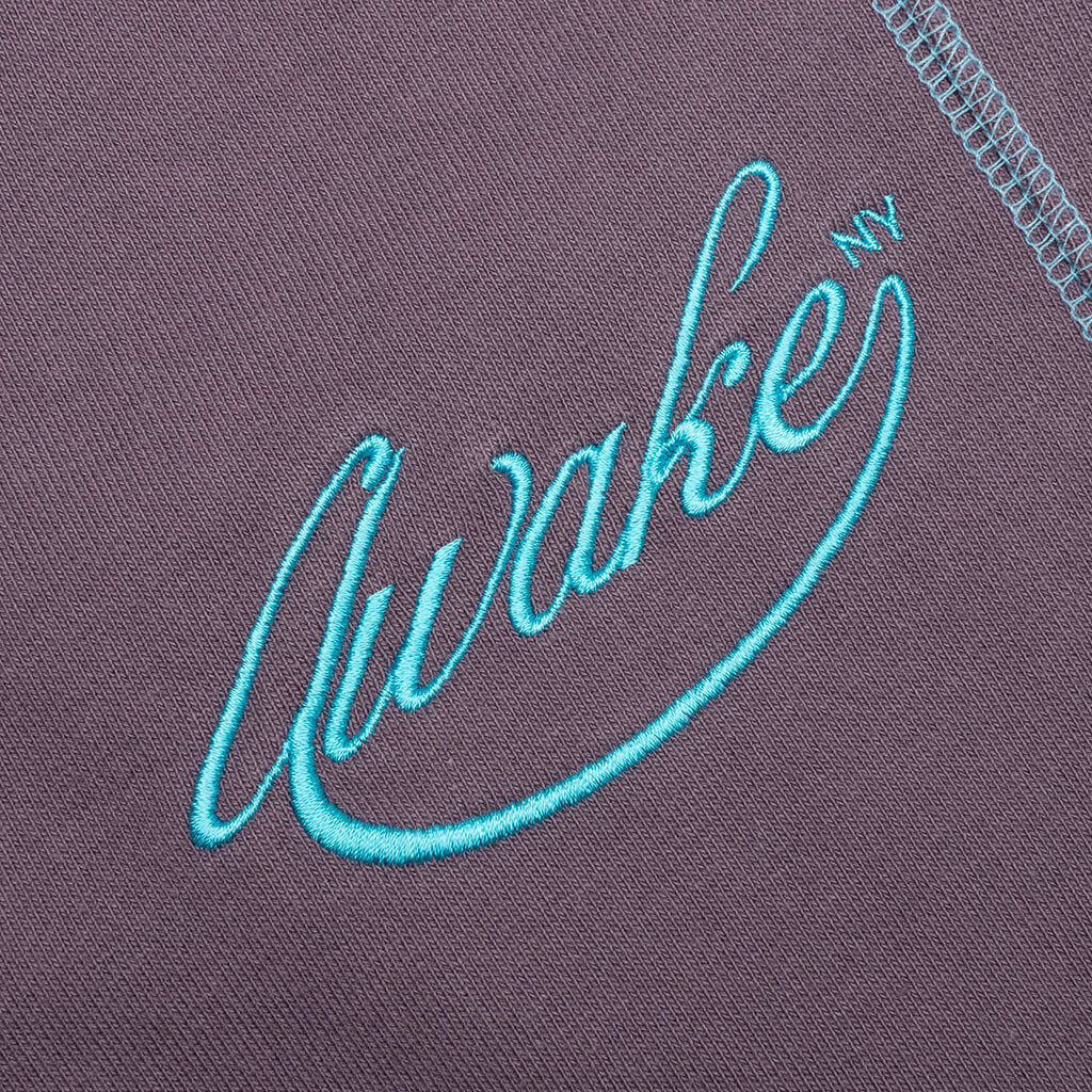 Awake Script Logo Sweatpant - Aubergine