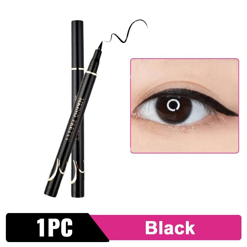 Black Liquid Waterproof Eyeliner Pencil 36H
