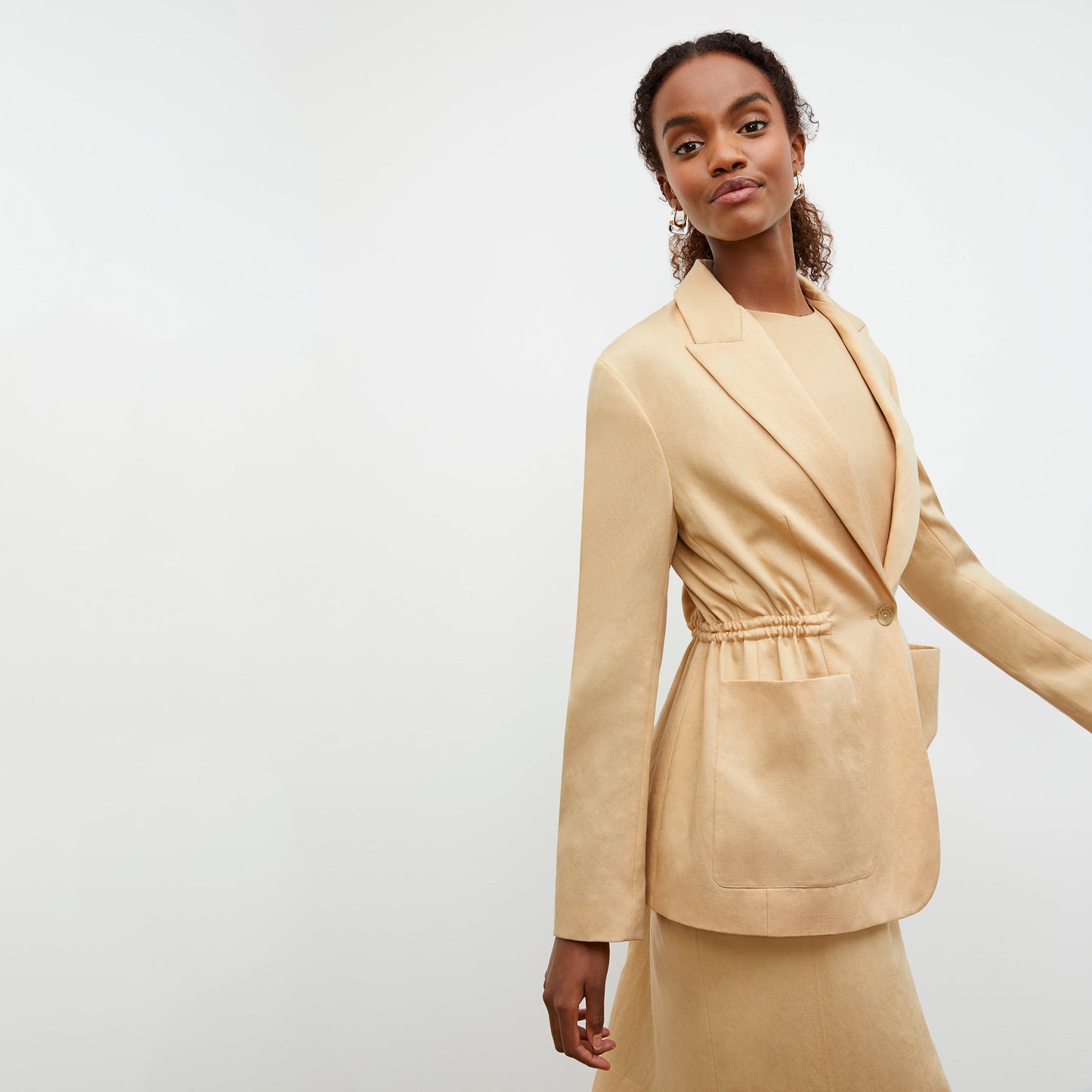 Constance Dress - Everyday Twill :: Butter