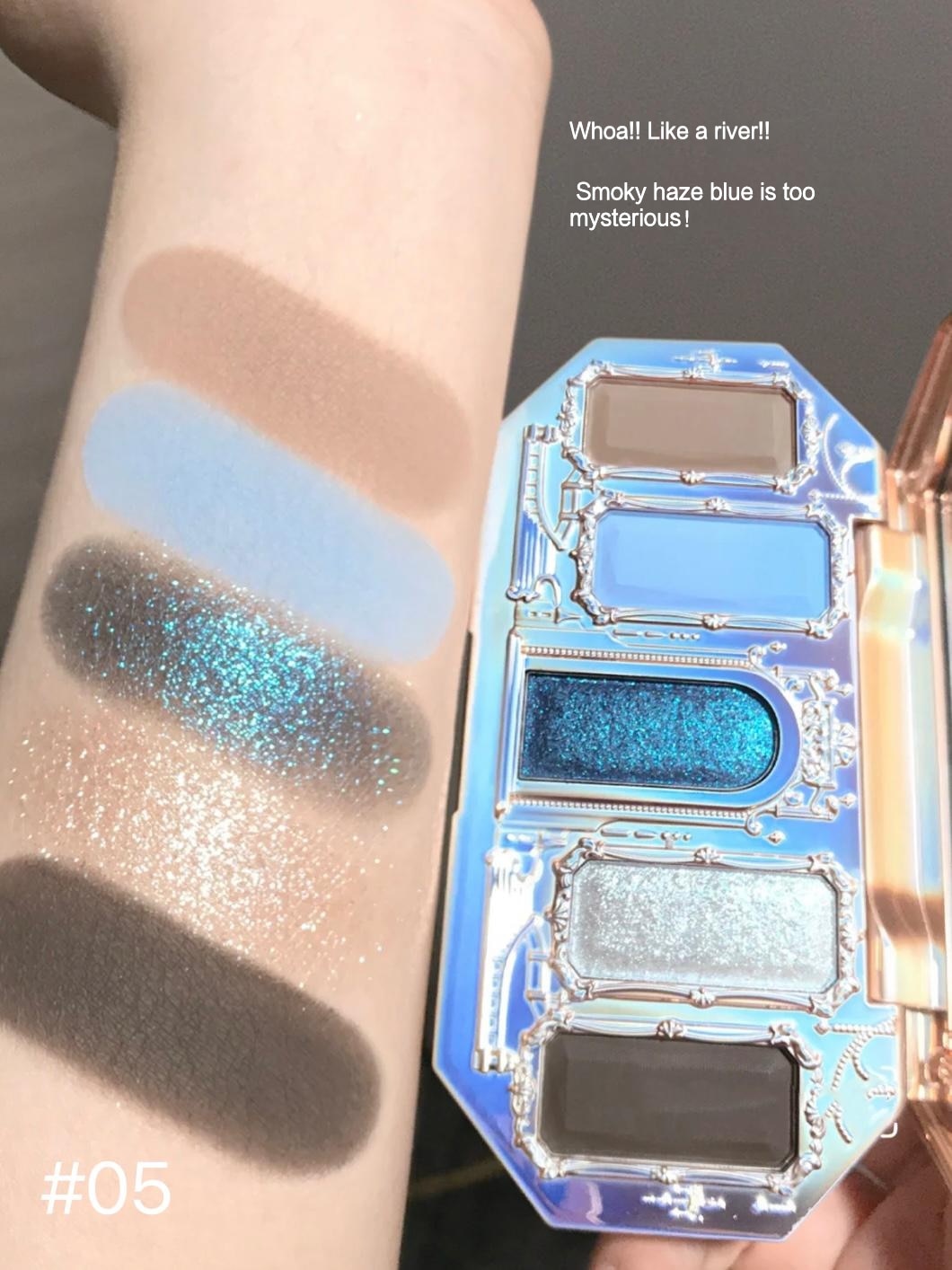 5-Color Shimmer Chameleon Eye Shadow