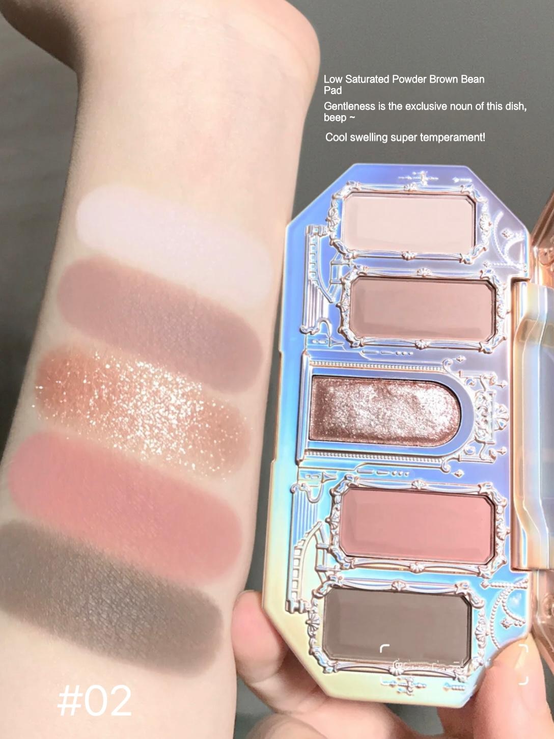 5-Color Shimmer Chameleon Eye Shadow