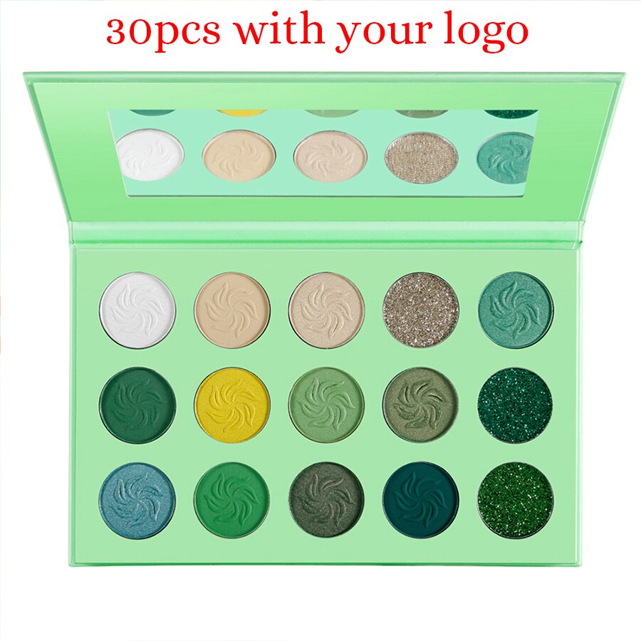15 Colors Pigment Shimmering Matte Eyeshadow