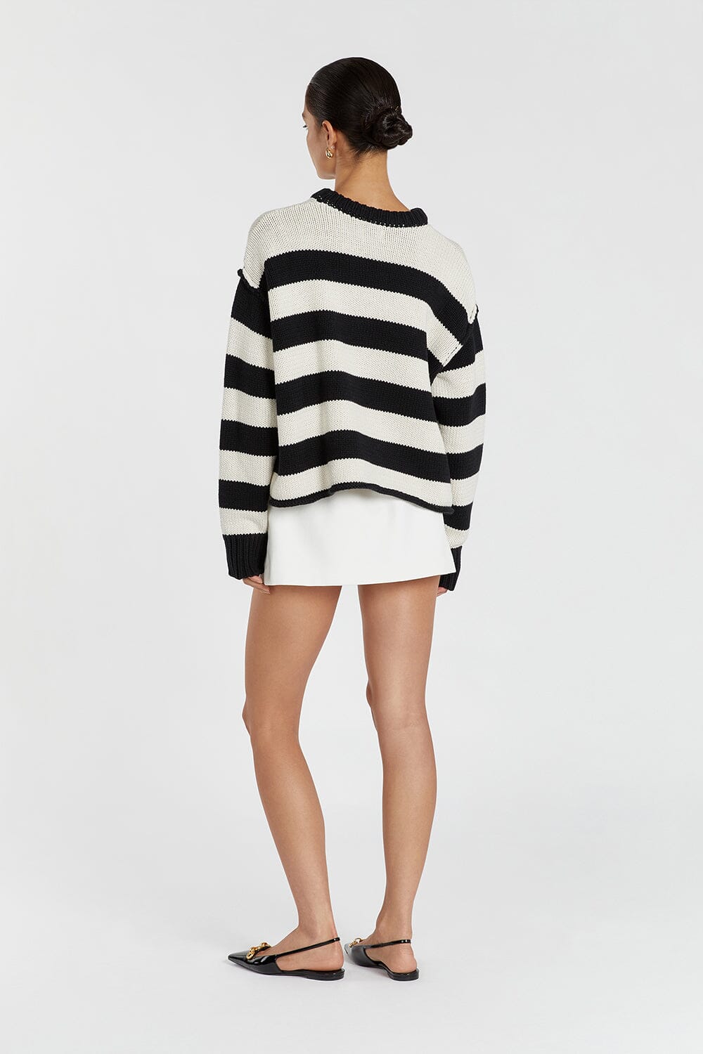 AGATHA STONE STRIPE JUMPER