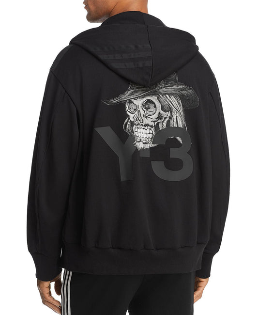 Yohji Skull Full Zip Hoodie