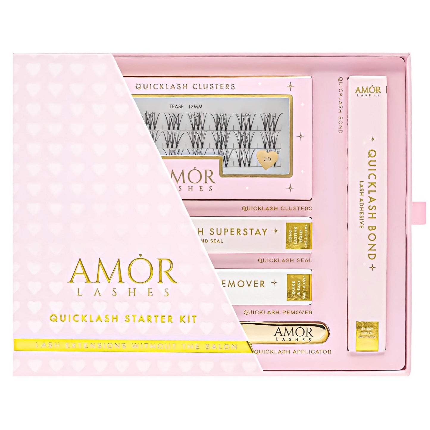 Amor Lashes QuickLash Starter Kit [Tease 12mm]