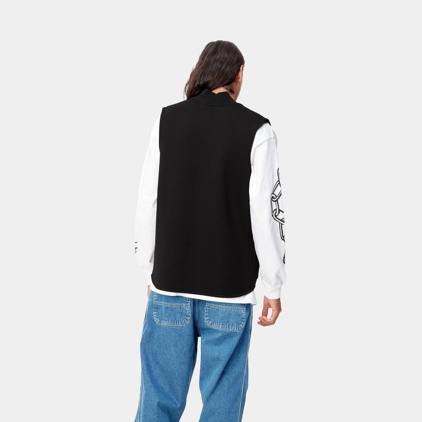 Carhartt WIP Mens Car-lux Vest - Black