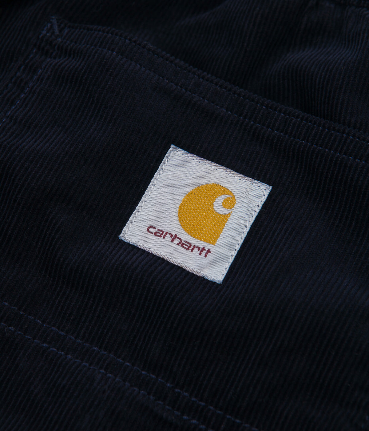 Carhartt Flint Shorts - Dark Navy / Rinsed