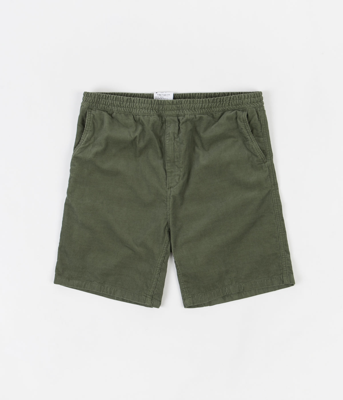 Carhartt Flint Shorts - Dollar Green / Rinsed