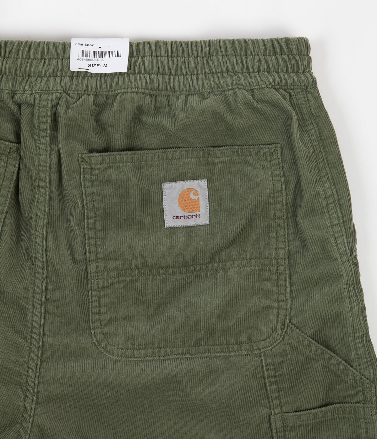 Carhartt Flint Shorts - Dollar Green / Rinsed