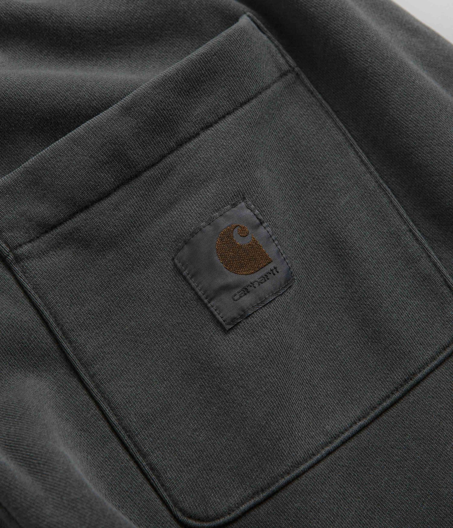 Carhartt Nelson Sweat Shorts - Charcoal