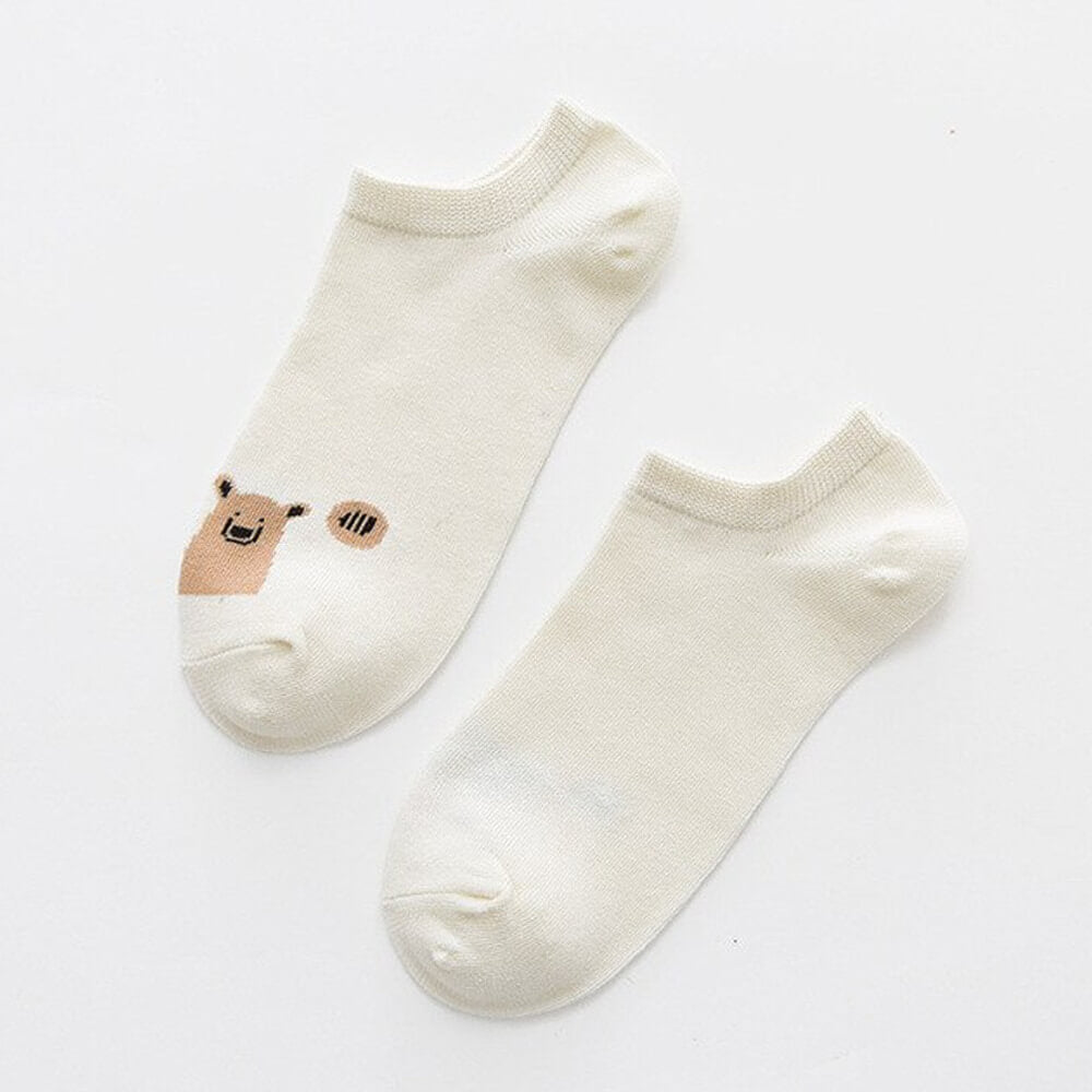 Cute Polar Bear Socks. Shop Hosiery on Mounteen. Worldwide shipping available.