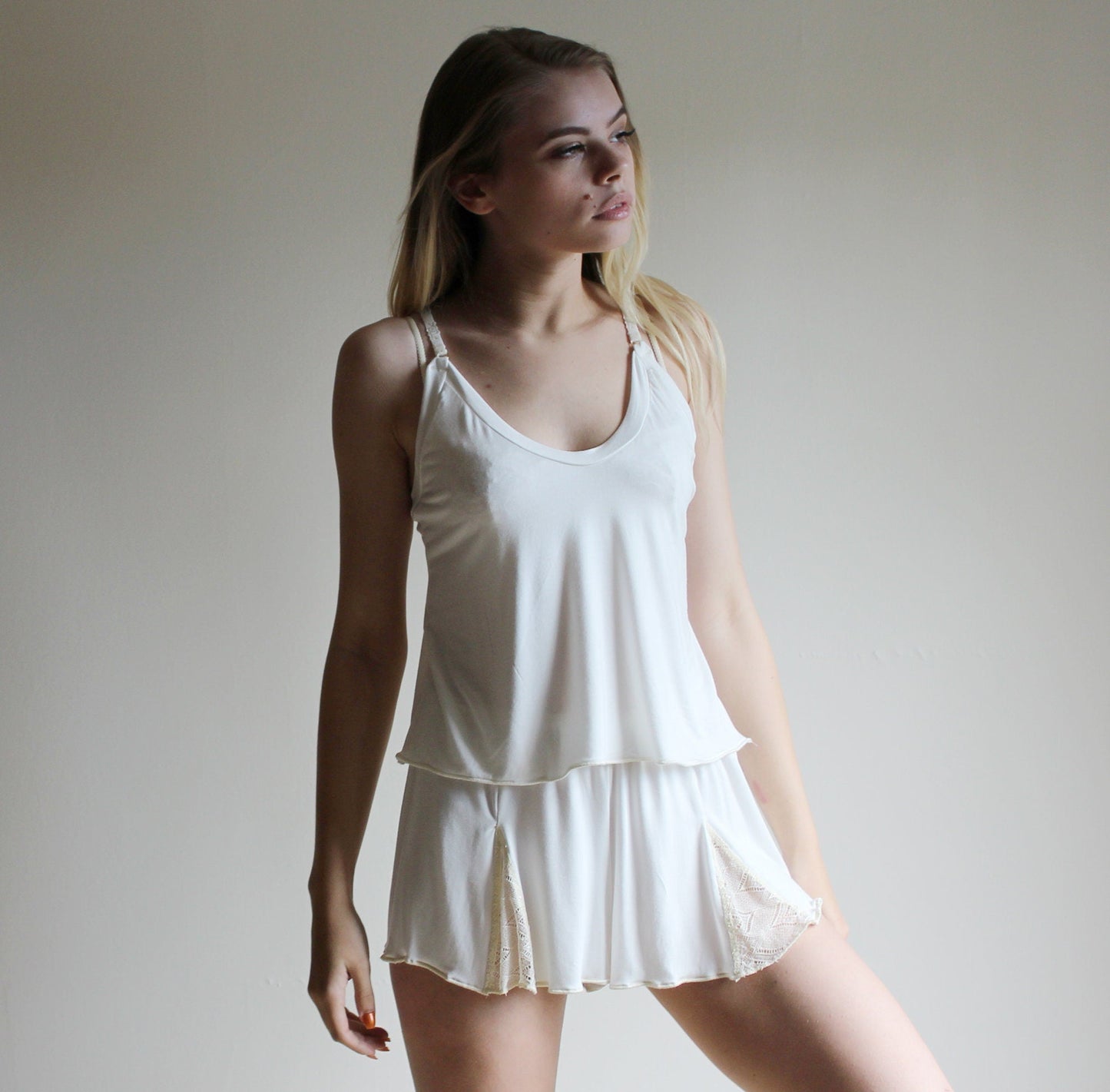 Bamboo Lingerie Set includes Boxer and Camisole