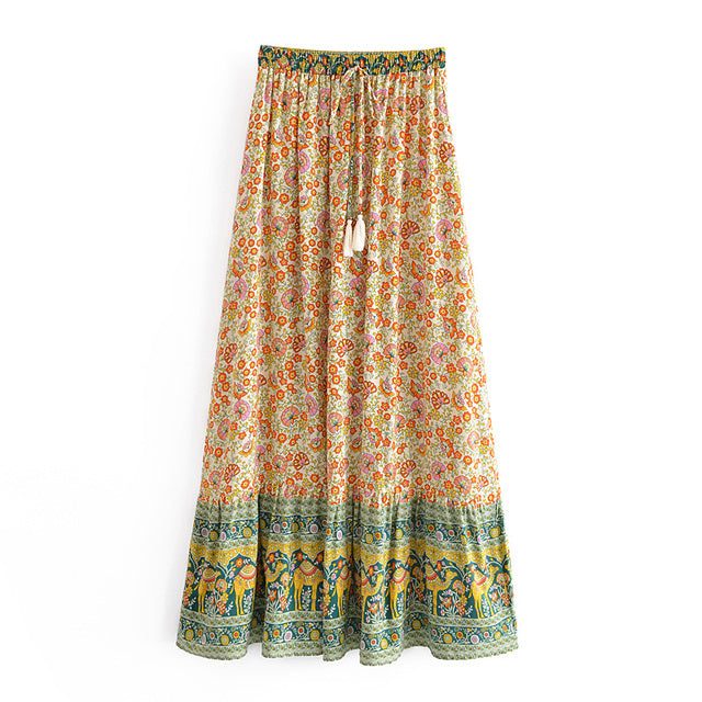 Hippie Women Long Skirt