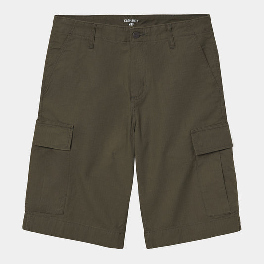 Carhartt WIP Mens Regular Cargo Shorts - Cypress Rinsed
