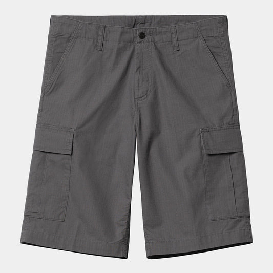 Carhartt WIP Mens Regular Cargo Shorts - Rhino Rinsed